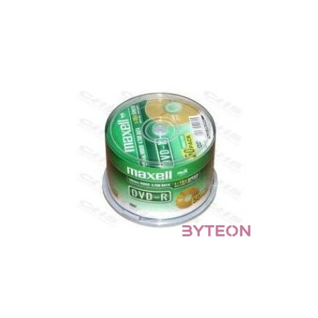 MAXELL DVD lemez -R 4.7GB 50db,Henger 16x