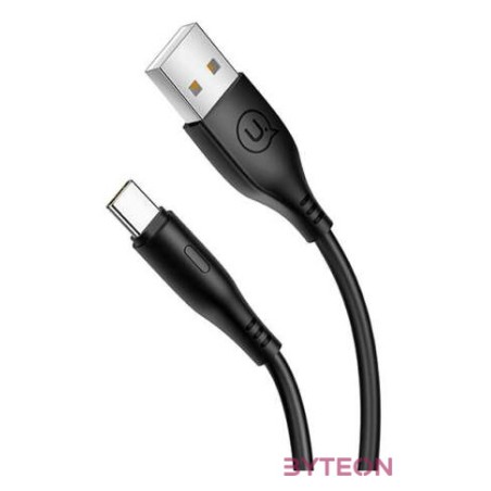 Usams SJ267USB01 fekete Type-C töltőkábel