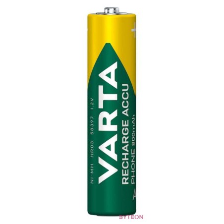 VARTA Professional AAA (HR03) 800mAh telefon akku 2db,bliszter