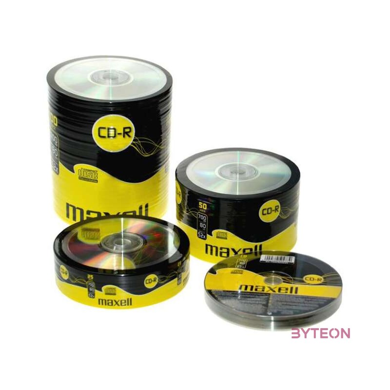 MAXELL CD lemez CD-R80 50db,Henger 52x