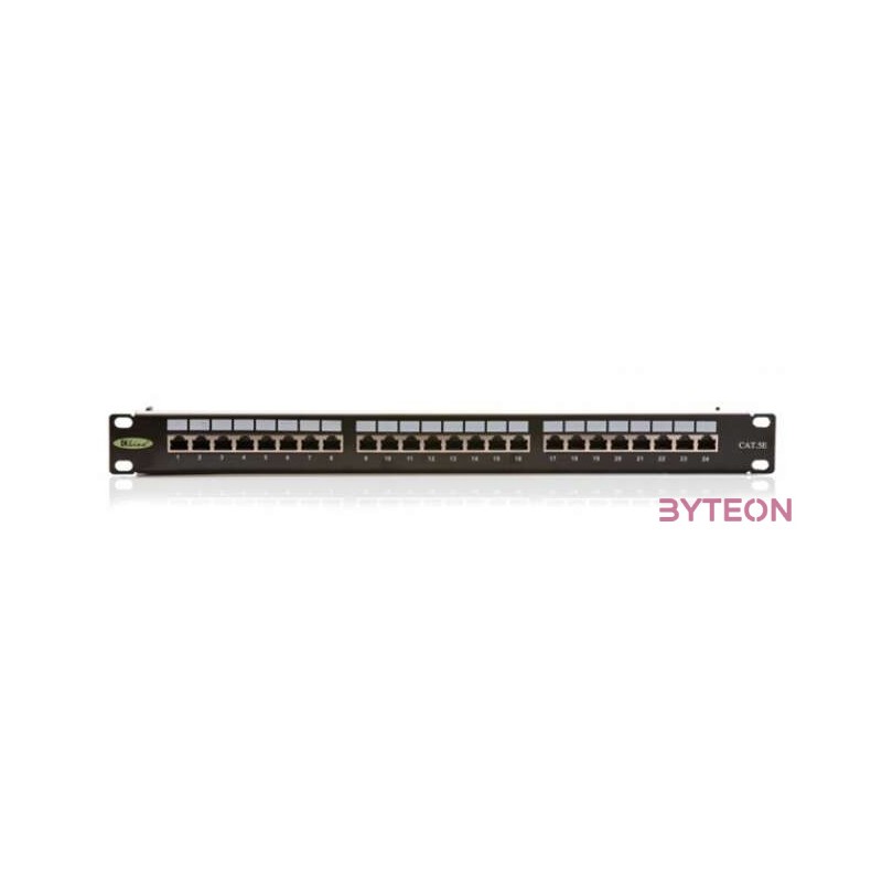 KE-Line Giga KOMPAKT 24port CAT5E patch panel RJ45,u