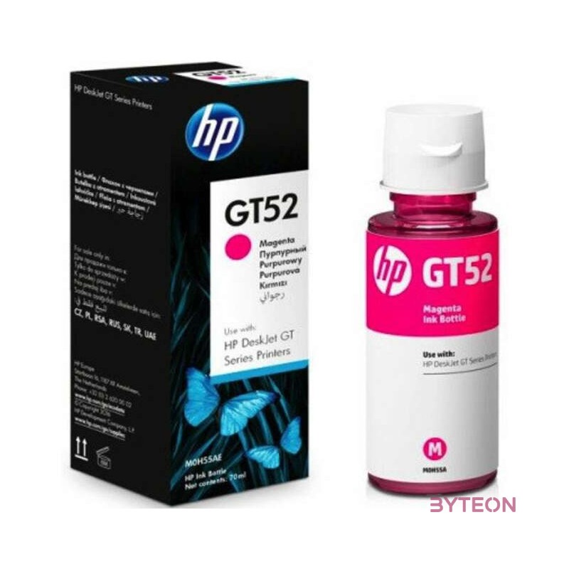 HP Tinta M0H55AE (HP No GT52) GT5810,5820,Ink Tank 315,415,Smart Tank 500,515,530,615, magenta, 70ml
