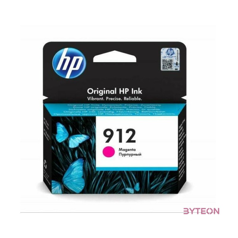 HP Patron 3YL78AE (HP No912) Officejet, bíborvörös, 315,oldal