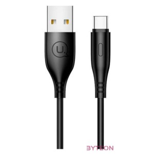 Usams SJ267USB01 fekete Type-C töltőkábel