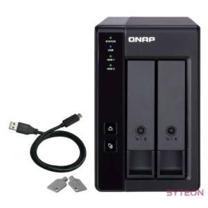QNAP TR-002 2x HDD,SSD bővítő modul, USB3.1