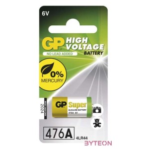 GP LR476A (4LR44) 1db,blister Alkáli elem