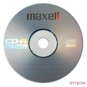 MAXELL CD lemez CD-R80 52x Papír tok