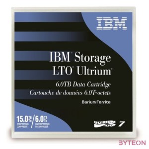 IBM Adatkazetta Ultrium 6TB,15TB LTO7