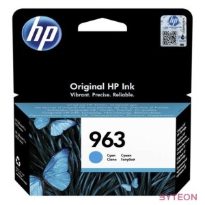 HP Patron 3JA23AE (HP No963) Officejet Pro, ciánkék, 700,oldal