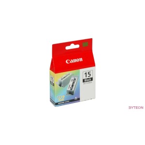 Canon BCI-15BK - Fekete, 2db-os