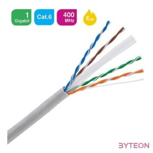KE-Line Cat6 (U,UTP) PVC árnyékolatlan fali kábel