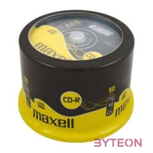MAXELL CD lemez CD-R80 50db,Henger 52x