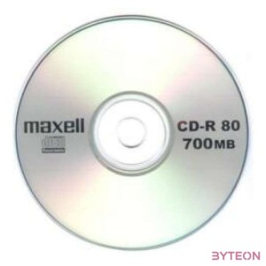 MAXELL CD lemez CD-R80 52x Papír tok