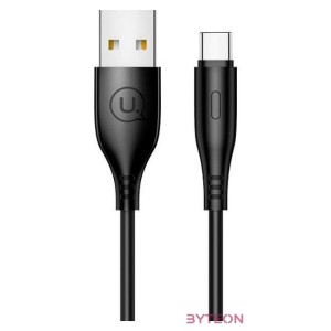 Usams SJ267USB01 fekete Type-C töltőkábel
