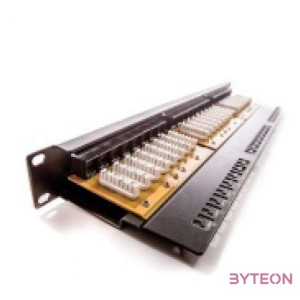 KE-Line Giga KOMPAKT 24port CAT6 patch panel RJ45,u