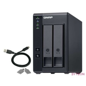 QNAP TR-002 2x HDD,SSD bővítő modul, USB3.1