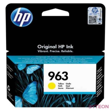 HP Patron 3JA25AE (HP No963) Officejet Pro, sárga, 700,oldal