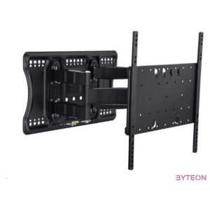 Multibrackets fali rögzítő Super Slim Tilt & Turn Plus HD, dönthető, forgatható 40-85, fekete