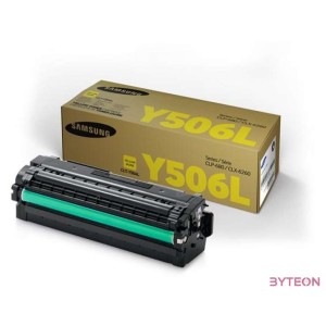 Samsung CLT-Y506L Sárga toner CLP-680 tipusú színes lézernyomtatóhoz (3500lap)