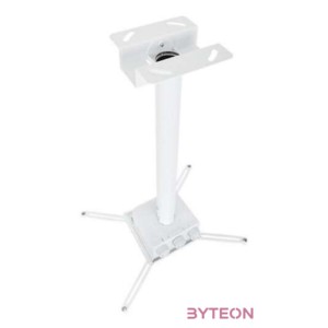 Multibrackets mennyezeti projektor állvány Universal Projector Ceiling monut 600-1000 with Fine tune, fehér