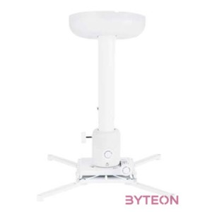 Multibrackets Projektor mennyezeti konzol Finetune, dönthető, forgatható, 500-800 mm, fehér