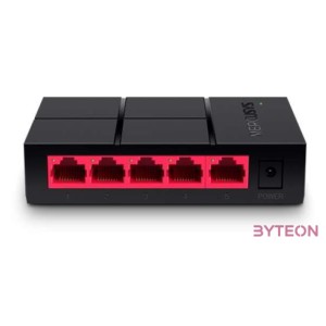 MERCUSYS Switch 5x1000Mbps, Műanyagházas Asztali, MS105G
