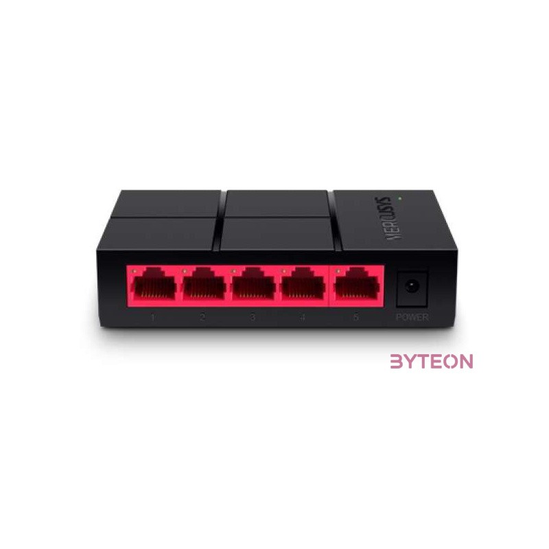 MERCUSYS Switch 5x1000Mbps, Műanyagházas Asztali, MS105G