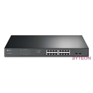 TP-LINK Switch 16x1000Mbps (16xPOE)  2xGigabit SFP, Easy Smart, TL-SG1218MPE