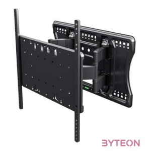 Multibrackets fali rögzítő Super Slim Tilt & Turn HD, dönthető, forgatható 40-85, fekete