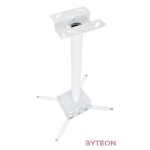 Multibrackets mennyezeti projektor állvány Universal Projector Ceiling monut 600-1000 with Fine tune, fehér