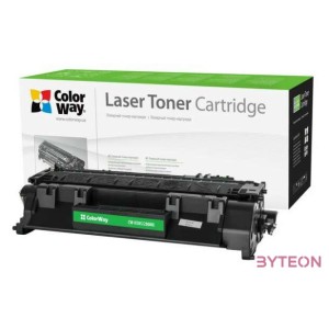 COLORWAY Standard Toner CW-H505,280MX, 6900 oldal, Fekete - HP CE505X (05X),CF280X (80X) Can. 719H
