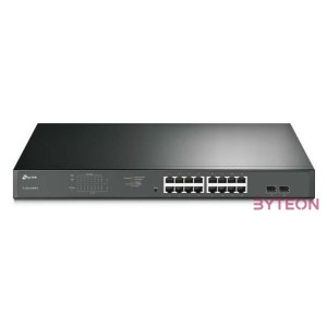 TP-LINK Switch 16x1000Mbps (16xPOE)  2xGigabit SFP, Easy Smart, TL-SG1218MPE