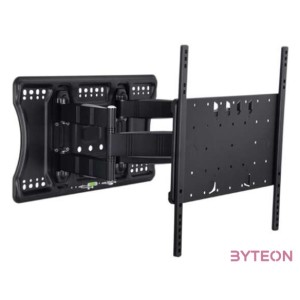 Multibrackets fali rögzítő Super Slim Tilt & Turn Plus HD, dönthető, forgatható 40-85, fekete