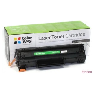 COLORWAY Toner CW-H435,436EU, 2000 oldal, Fekete - HP CB435A,CB436A,CE285A Can. 712,713,725