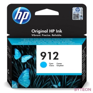 HP Patron 3YL77AE (HP No912) Officejet, ciánkék, 315,oldal