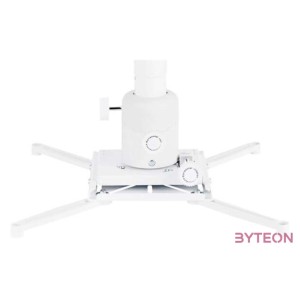 Multibrackets Projektor mennyezeti konzol Finetune, dönthető, forgatható, 500-800 mm, fehér