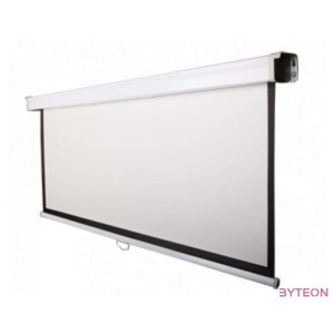 FUNSCREEN 86 (43) manuális fali vetítővászon (Méret 138x180 cm, Látható méret 130x174 cm)