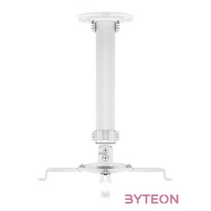 Multibrackets Projektor mennyezeti konzol I, dönthető 430-630 mm, fehér