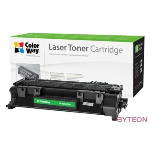 COLORWAY Standard Toner CW-H505,280MX, 6900 oldal, Fekete - HP CE505X (05X),CF280X (80X) Can. 719H