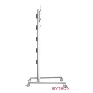 Multibrackets gurulós padló állvány 180 Single, 32-63, ezüst