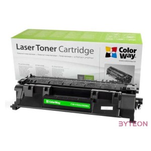COLORWAY Standard Toner CW-H505,280MX, 6900 oldal, Fekete - HP CE505X (05X),CF280X (80X) Can. 719H