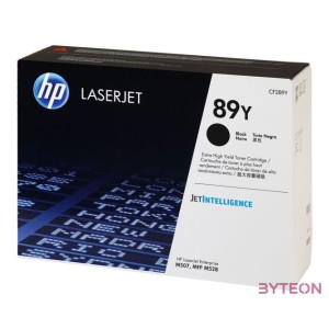 HP Toner (89Y) CF289Y fekete 20000,oldal M507,M528