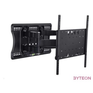 Multibrackets fali rögzítő Super Slim Tilt & Turn Plus HD, dönthető, forgatható 40-85, fekete