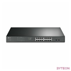 TP-LINK Switch 16x1000Mbps (16xPOE)  2xGigabit SFP, Easy Smart, TL-SG1218MPE