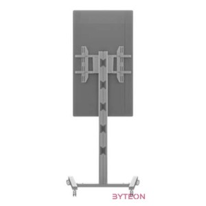 Multibrackets gurulós padló állvány 180 Single, 32-63, ezüst