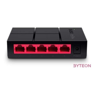 MERCUSYS Switch 5x1000Mbps, Műanyagházas Asztali, MS105G