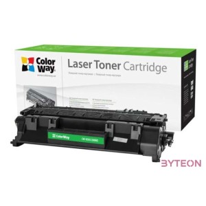 COLORWAY Standard Toner CW-H505,280MX, 6900 oldal, Fekete - HP CE505X (05X),CF280X (80X) Can. 719H
