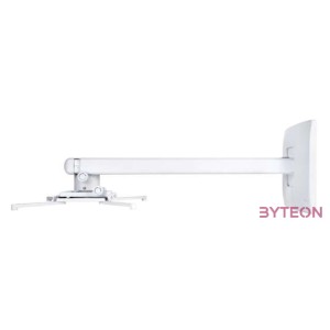 Multibrackets Projektor oldalfali konzol Short Throw Deluxe, 600-1300 mm, fehér