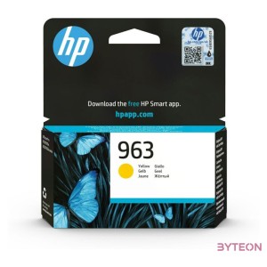 HP Patron 3JA25AE (HP No963) Officejet Pro, sárga, 700,oldal