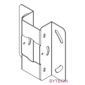 Multibrackets Projektor mennyezeti konzol Finetune, dönthető, forgatható, 500-800 mm, fehér